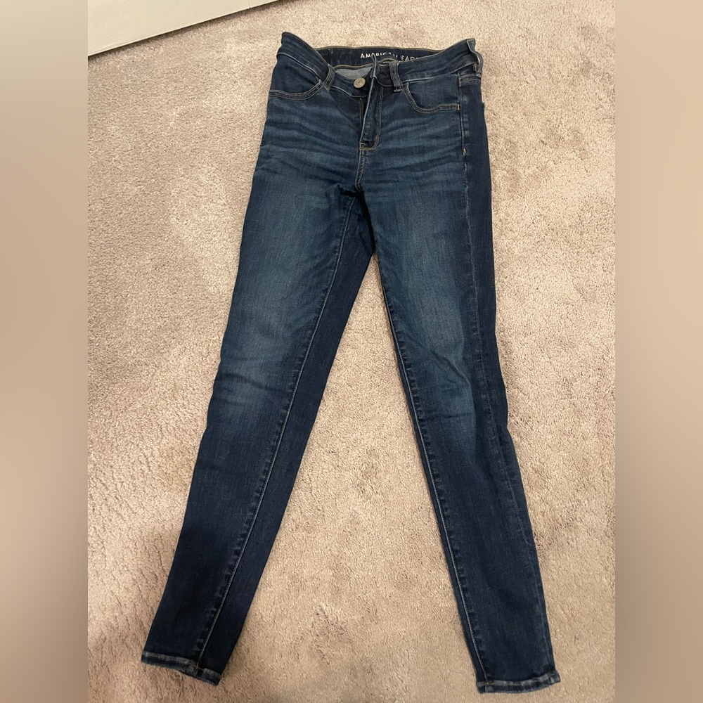 American Eagle High Rise Jeggings Size 2